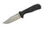 Very Good Knife Company - Counter Strike - 4" AEB-L Fixed Blade W/ Black Canvas Micarta W/ Orange Liners Handle
