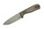 Very Good Knife Company - Rogue - 4" AEB-L Fixed Blade W/ FDE Grip-X W/ Green Liners Handle