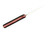 Very Good Knife Company - Rogue - 4" AEB-L Fixed Blade W/ Black Canvas Micarta W/ Red Liners Handle