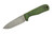 Very Good Knife Company - Rogue - 4" AEB-L Fixed Blade W/ OD Green Grip-X W/ Orange Liners Handle