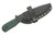 Very Good Knife Company - Rogue - 4" Badlands Cerakote AEB-L Fixed Blade W/ Tricam Jute Handle