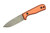Very Good Knife Company - Rogue - 4" AEB-L Fixed Blade W/ Black & Orange G-10 Handle
