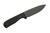 Very Good Knife Company - Rogue - 4" Black Cerakote AEB-L Fixed Blade W/ Black Canvas Micarta W/ Red Liners Handle