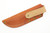 Lishen Knives - Dakota - 3.75" AEB-L Scandi Grind Fixed Blade W/ Admiral Blue Jute Micarta W/ Aluminum Pins Handle