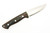 Lishen Knives - Dakota - 3.75" AEB-L Saber Grind Fixed Blade W/ Green Mountain Camo Dymalux W/ Aluminum Pins Handle