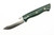 Lishen Knives - Dakota - 3.75" AEB-L Saber Grind Fixed Blade W/ Juniper Jute Micarta W/ Mosaic Pins Handle