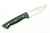 Lishen Knives - Dakota - 3.75" AEB-L Saber Grind Fixed Blade W/ Juniper Jute Micarta W/ Mosaic Pins Handle