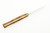 Lishen Knives - Little Fowl - 2.8" AEB-L Flat Grind Fixed Blade W/ Curly Birch W/ Mosaic Pins Handle