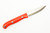 Lishen Knives - Little Fowl - 2.8" AEB-L Scandi Grind Fixed Blade W/ Bengal Linen Micarta W/ Aluminum Pins Handle