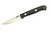 Lishen Knives - Little Fowl - 2.8" AEB-L Scandi Grind Fixed Blade W/ Black Canvas Micarta W/ Brass Pins Handle