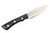 Lishen Knives - Little Canuck - 3.25" AEB-L Scandi Grind Fixed Blade W/ Black Canvas Micarta W/ Red Liners & Aluminum Pins Handle