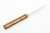 Lishen Knives - Little Canuck - 3.25" AEB-L Saber Grind Fixed Blade W/ Curly Birch W/ Mosaic Pins Handle