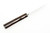 Lishen Knives - Little Canuck - 3.25" AEB-L Saber Grind Fixed Blade W/ Desert Ironwood W/ Mosaic Pins Handle