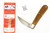 Great Eastern Cutlery GEC #93 Farm & Field Wood Chipper - 1 Blade - Antique Wormy Chestnut - Long