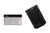 Sage Grouse Leather Tooled Pocket Knife Slip, Black/Black "Burst Box" Pattern, X-Small