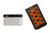 Sage Grouse Leather Tooled Pocket Knife Slip, Chocolate/Rust "Aztec" Pattern, Small