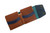 Sage Grouse Leather Cutlery's Wallet, Sapphire Pueblo/Whiskey Hatch