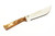 Woods Monkey - Widdle Chete by L.T. Wright - AEB-L Steel - Convex Machete Grind - Satin Finish - Brown Bone Handle - 8