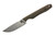 Bear Den Blades - Medic EDC - 2.75" AEB-L Fixed Blade W/ OD Green Canvas Micarta W/ Orange Liners Handle
