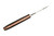 Bear Den Blades - Medic EDC - 2.75" AEB-L Fixed Blade W/ Desert Ironwood W/ Orange Liners Handle - 1