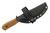 Very Good Knife Company - Tradition Jr. - 3.5" AEB-L Fixed Blade W/ Natural Canvas Micarta Handle