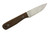 Very Good Knife Company - Rambler - 3.25" AEB-L Fixed Blade W/ Brown Burlap W/ Orange Liners Handle
