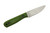 Very Good Knife Company - Rambler - 3.25" AEB-L Fixed Blade W/ Green Grip-X W/ Orange Liners Handle