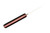 Very Good Knife Company - Rambler - 3.25" AEB-L Fixed Blade W/ Black Canvas Micarta W/ Red Liners Handle