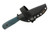 Very Good Knife Company - Wasp - 3" AEB-L Fixed Blade W/ Blue Denim Canvas Micarta Handle