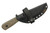 Very Good Knife Company - Adventure - 3.75" AEB-L Fixed Blade W/ FDE Grip-X W/ Black Liners Handle