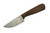 Very Good Knife Company - Adventure - 3.75" AEB-L Fixed Blade W/ Brown Burlap W/ Orange Liners Handle