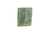 Aux Mfg - Pocket Lint Sheath - Green Leather with Green Stitching