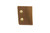Aux Mfg - Pocket Lint Sheath - Brown Leather with Purple Stitching