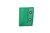 Aux Mfg - Pocket Lint Sheath - Green Leather with Blue Stitching