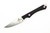 Ice Age Blades - Slim Scout - 3" AEB-L Steel Fixed Knife W/ Black Micarta W/ Purple Cerakoted Bolts Handle 