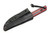 JP Bladesmithing - Fang XL - 3.125" AEB-L Fixed Blade W/ Apple Jack Dymalux Handle & Black Leather Sheath