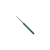 Aux Mfg Runt Fixed Blade, Tiffany Blue G10, PVD 14C28N - AUX011TIF