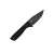 Aux Mfg Runt XL Fixed Blade, Black G10, PVD 14C28N - AUX012BLK