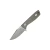 Aux Mfg Runt XL Fixed Blade, Titanium Handle, Stonewash 14C28N - AUX012TI