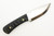 LT Wright Knives - XL Workhorse (Scandi Grind) 4.25" 01 Steel Fixed Blade Knife W/ Grey & Black G-10 Handle - Mountain Finish