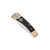 Buck Knives: 110 Slim Heritage Folding Hunter - Magnacut - Ebony Wood - Nickel Silver Bolsters