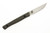 Reiff Knives - Drake - Fixed Blade - MagnaCut, Flat Full Grind, Stonewash, Green Canvas Micarta, Black Kydex Sheath, Ambi