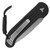 Microtech LUDT, Black Aluminum / Stonewash M390 - 135-10