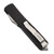 Microtech Ultratech Double Edge, Black Aluminum / Satin M390 - 122-4