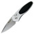 ProTech Sprint - Silver w/ Carbon Fiber Inlay - Satin Blade - 2910