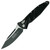 Microtech SOCOM Elite Auto Spearpoint, Black Aluminum, Black M390 - 160A-1