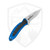 Kershaw  Scallion Navy Blue Aluminum, Blasted 420HC - 1620NB