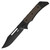 Zero Tolerance 0223 Black Titanium Brown G10, Black DLC 20CV