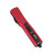 Microtech UTX-70 Drop Point, Red Aluminum / Black M390 - 148-1RD
