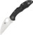 Spyderco Delica 4 Wharncliffe, Black FRN / Satin VG-10 - C11FPWCBK